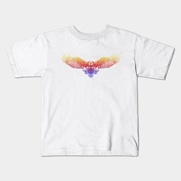 Eagle Kids T-Shirt by Florin Tenica